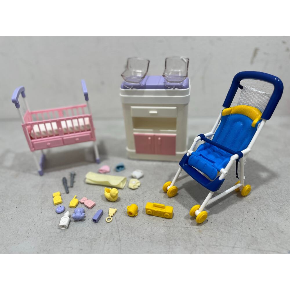 Vintage Barbie Happy Family Midge Pieces Stroller